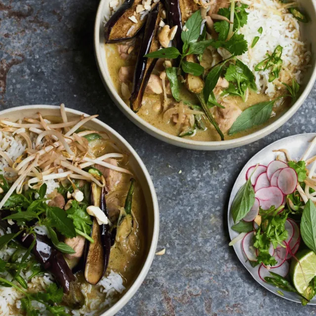 Thai Green Chicken Curry For Two