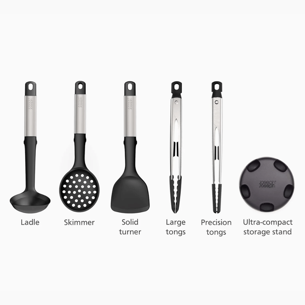Thumbnail: Utensil set with stand Image 2