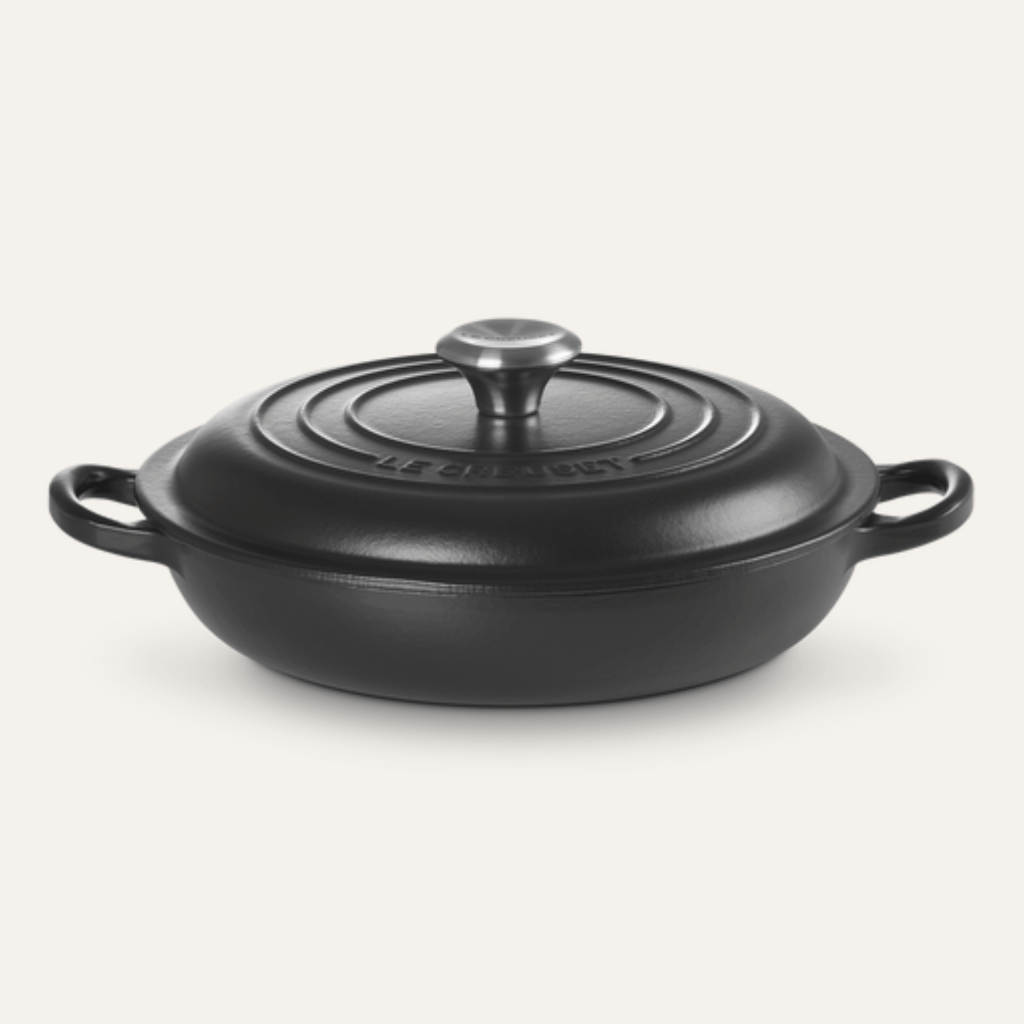 Thumbnail: Cast iron shallow casserole dish Image 11