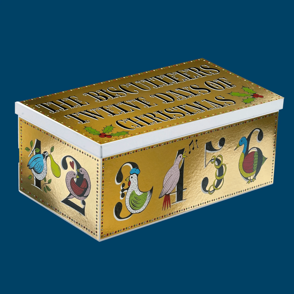 Thumbnail: 12 days of Christmas luxe biscuit tin Image 4
