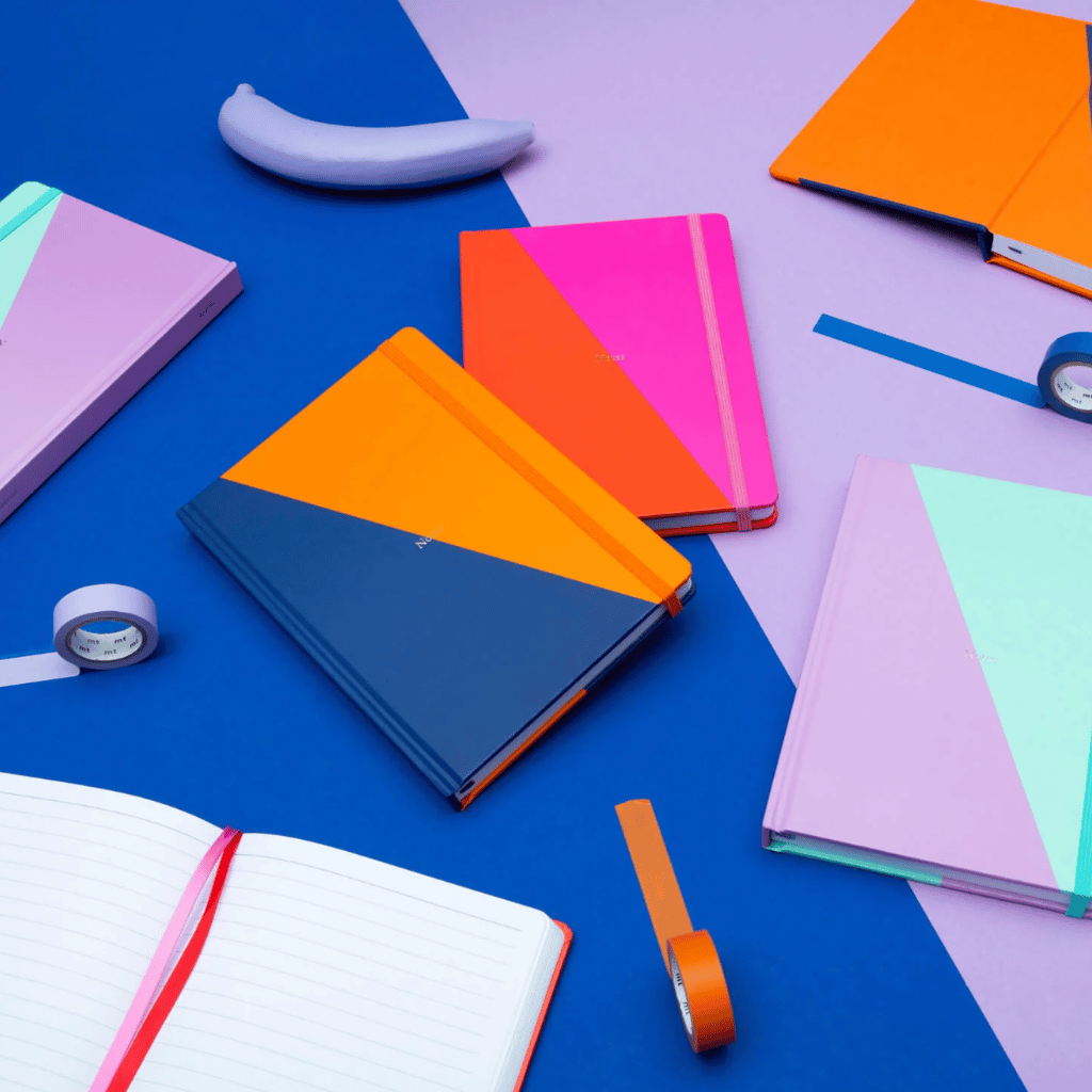 Thumbnail: Contrast A5 lined notebook Image 1