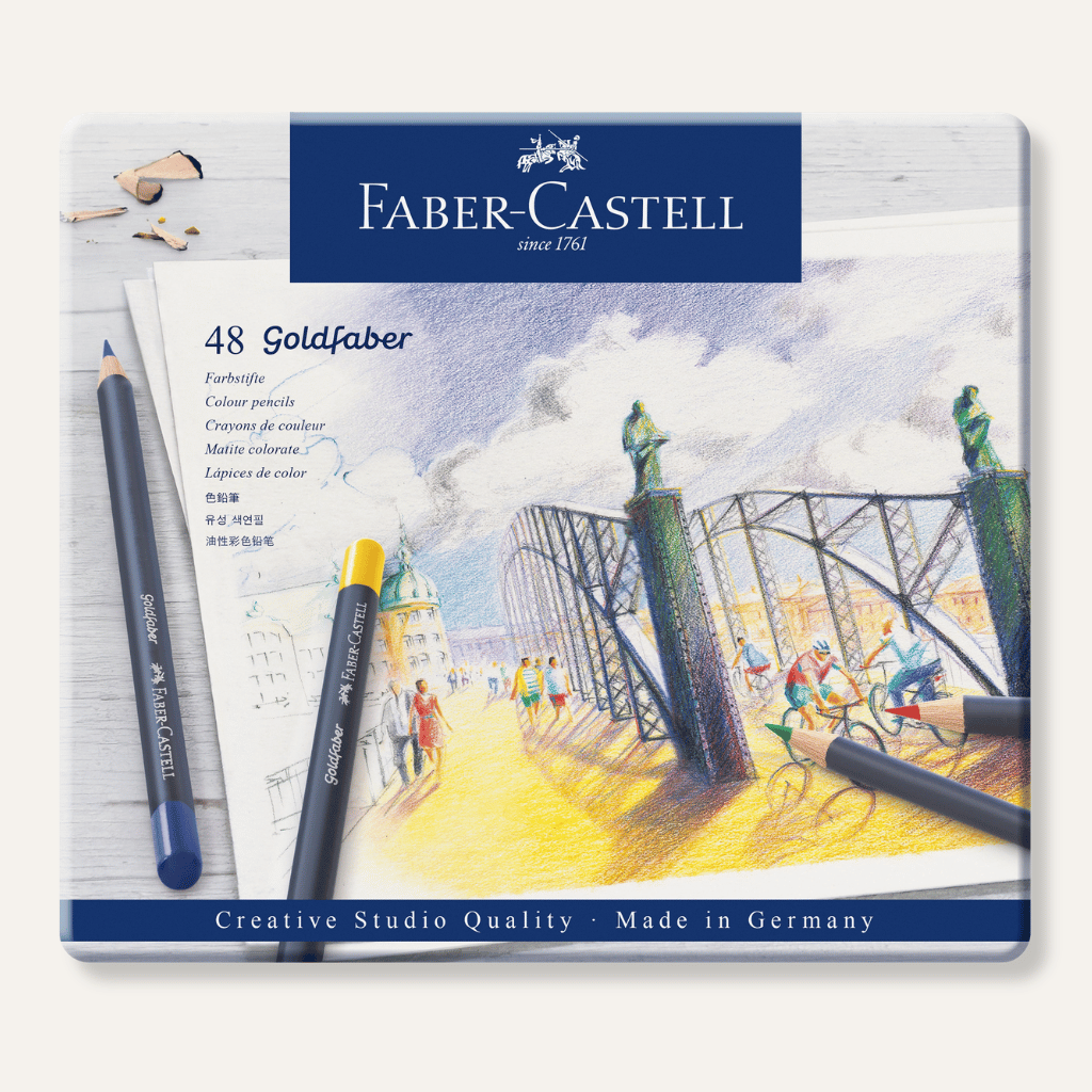Thumbnail: Set of 48 Goldfaber colour pencils Image 2