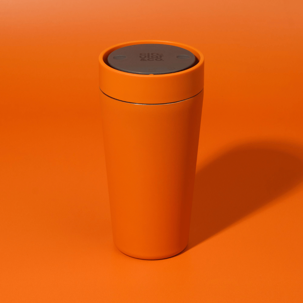 Thumbnail: 12oz Steel travel mug Image 5