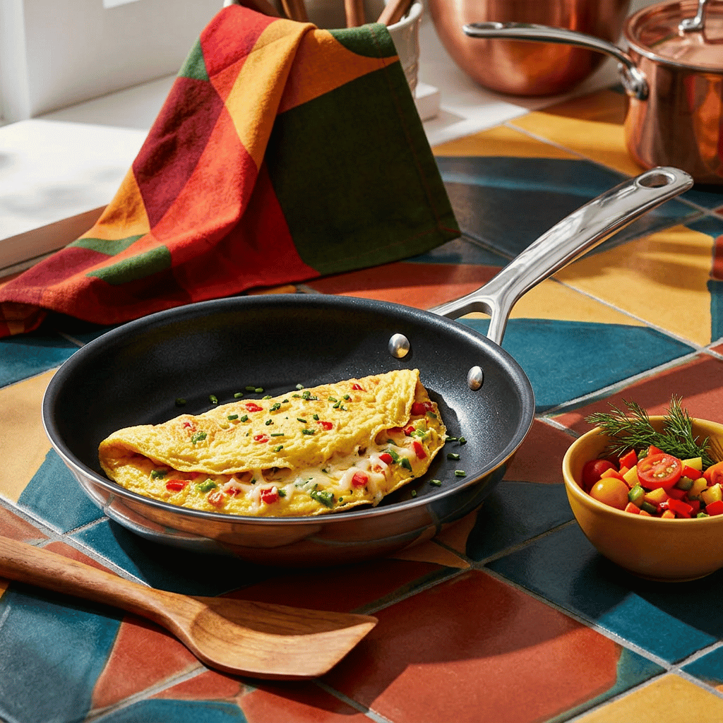 Thumbnail: 20cm Non-stick omelette pan Image 1