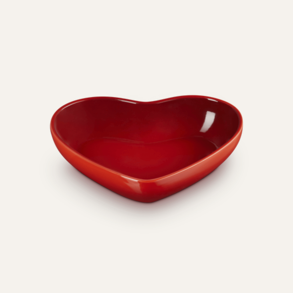 Thumbnail: Stoneware heart bowl or plate Image 4