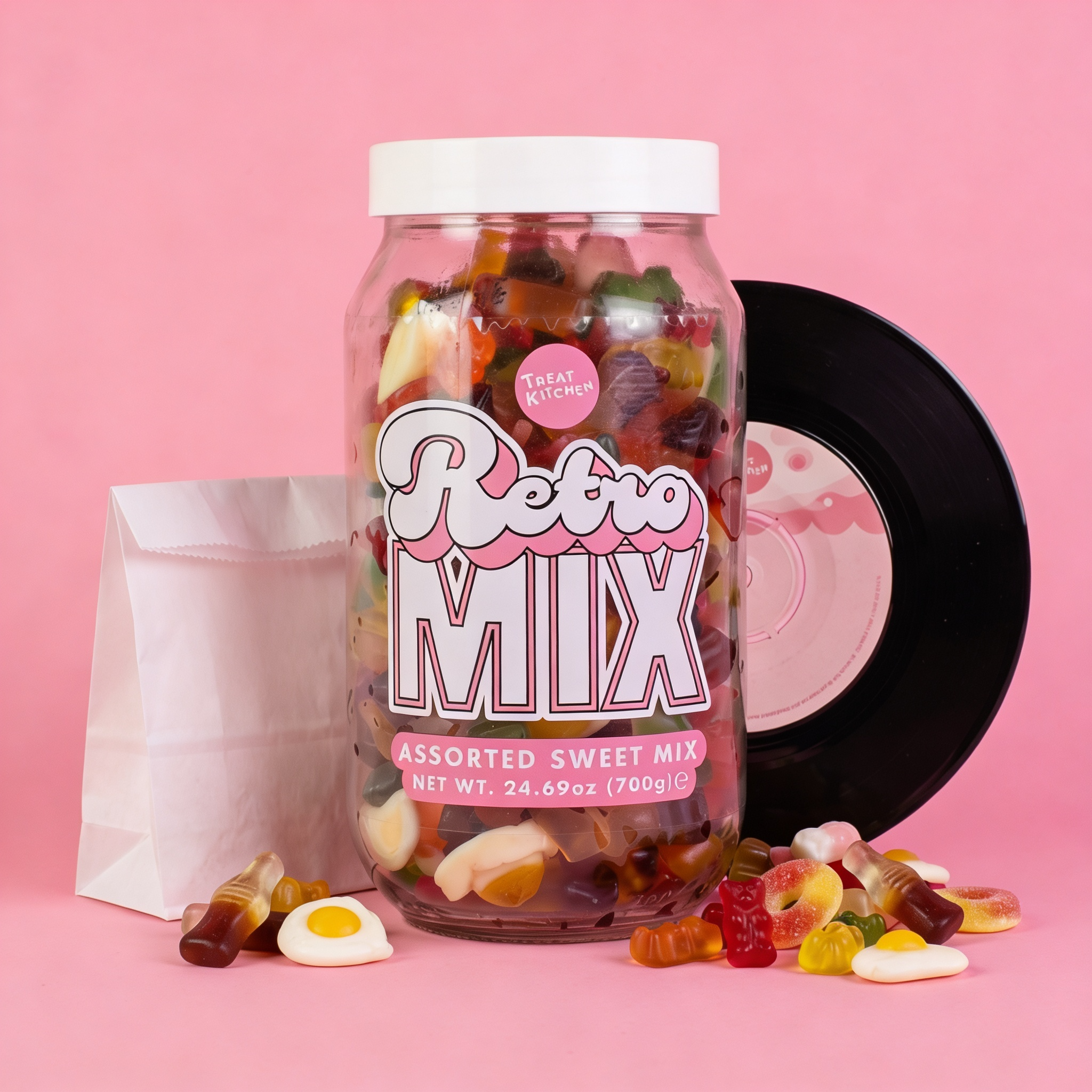 Thumbnail: Retro mix sweet jar Image 1