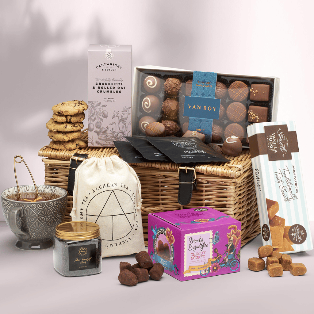 Thumbnail: Chocolate & tea hamper Image 1
