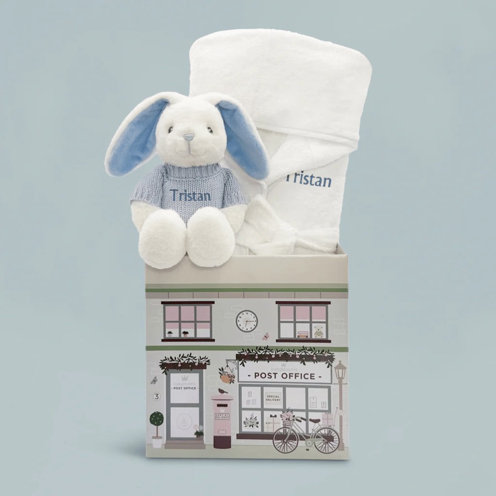 Thumbnail: Bunny & bathrobe hamper Image 3