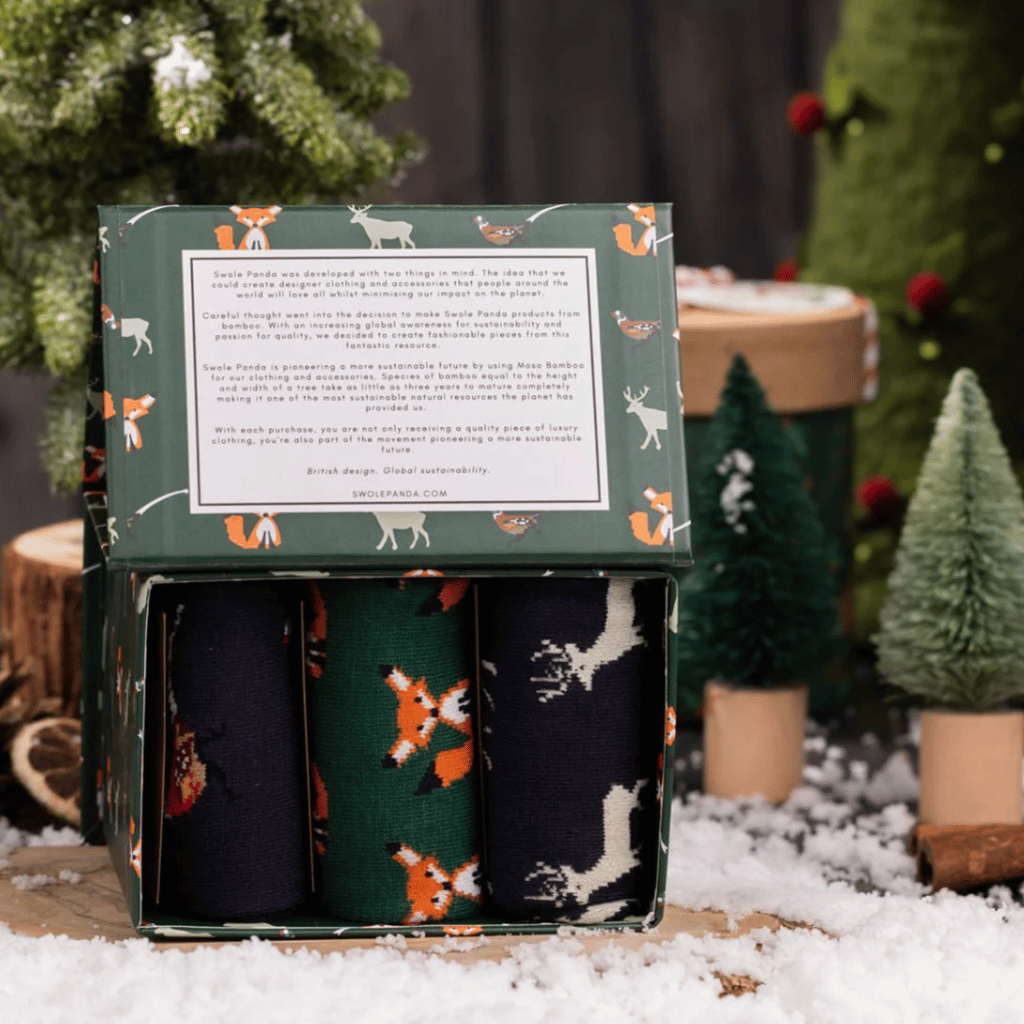 Thumbnail: 3 pairs of bamboo socks Image 1