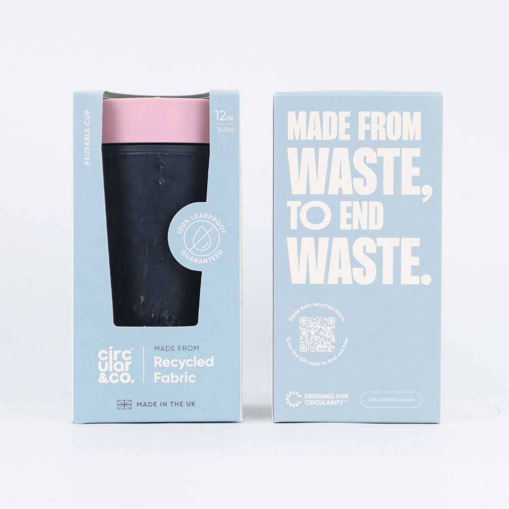 Thumbnail: 12oz Recycled travel mug Image 3