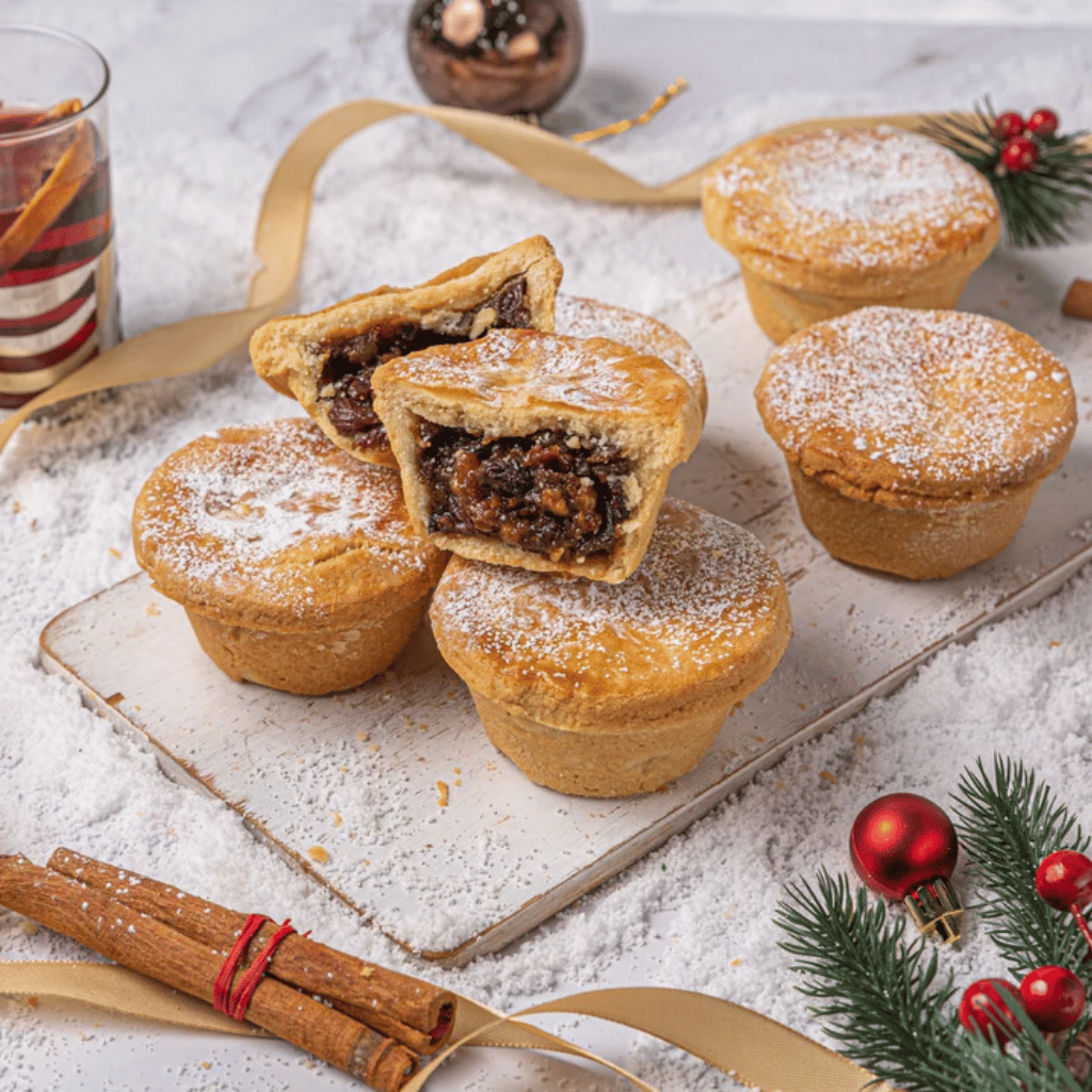Thumbnail: Box of 6 deep filled mince pies Image 1