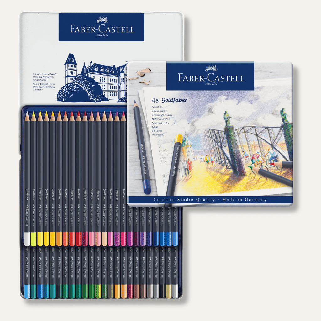 Thumbnail: Set of 48 Goldfaber colour pencils Image 3