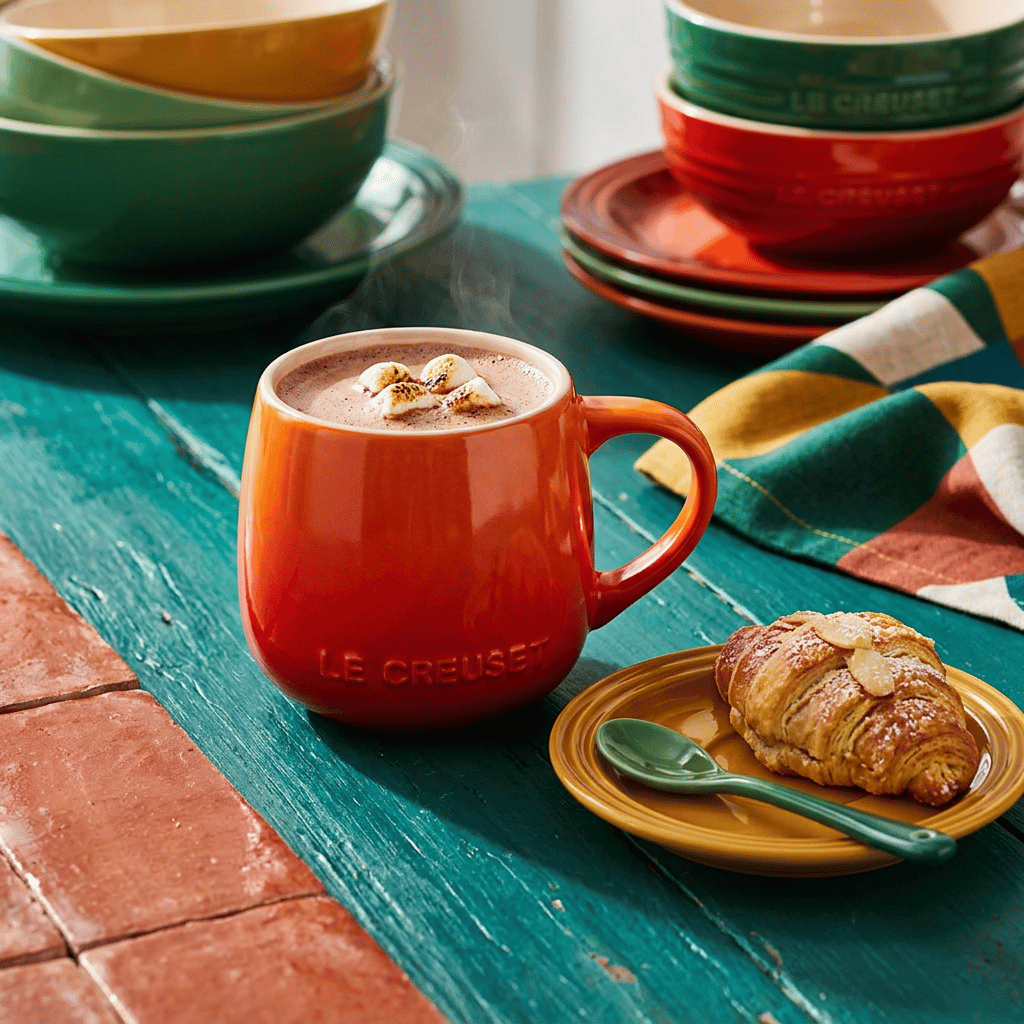 Thumbnail: Stoneware coupe mug Image 1