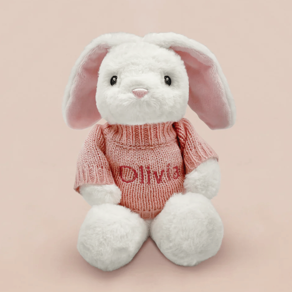 Thumbnail: Bunny & bathrobe hamper Image 4