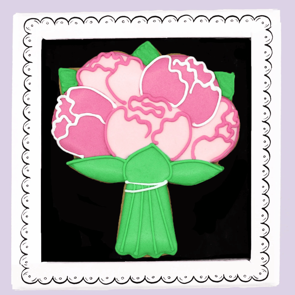 Thumbnail: Bouquet letterbox biscuits Image 2