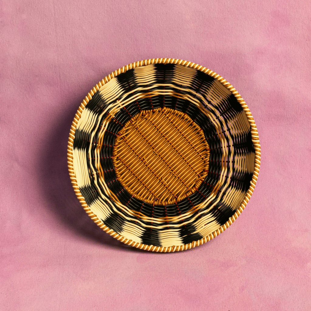 Thumbnail: Hand-woven bowl Image 2