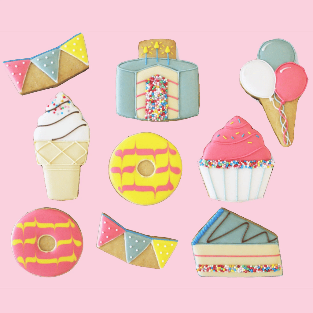 Thumbnail: Birthday treats biscuit tin Image 4