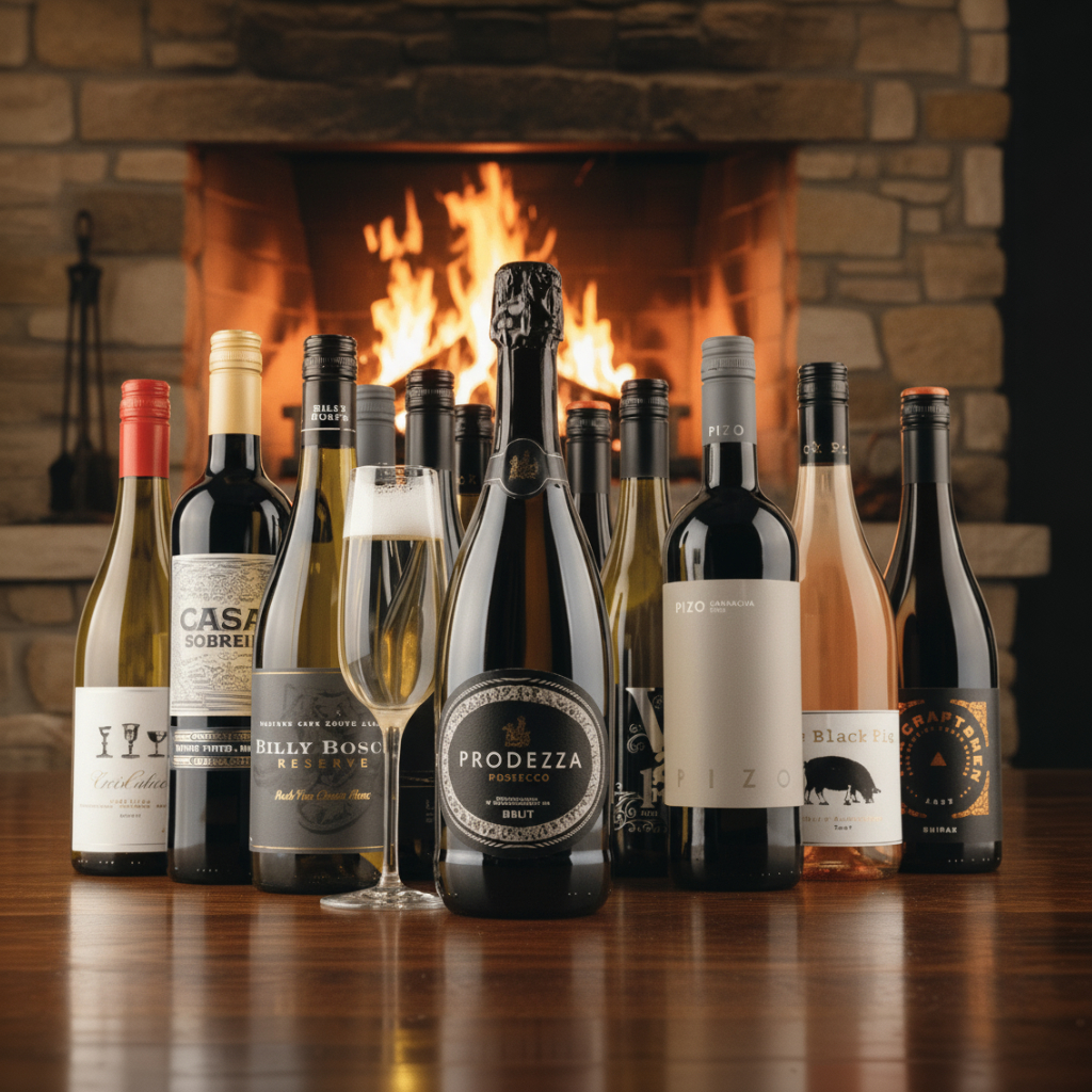 12 luxe bottles of wine & fizz Image 1