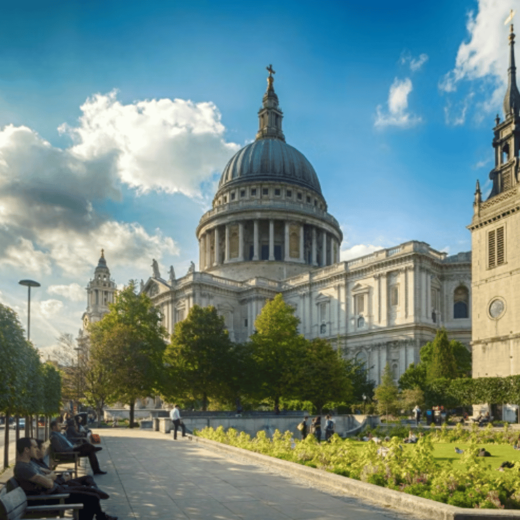 Thumbnail: St Paul's Cathedral Visit & Three-Course Meal with Wine for Two Image 2