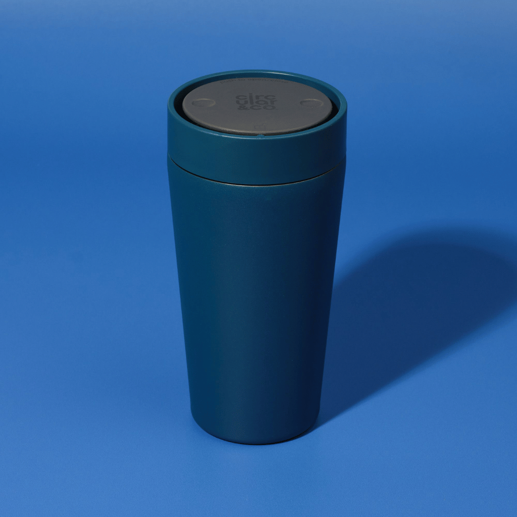 Thumbnail: 12oz Steel travel mug Image 4