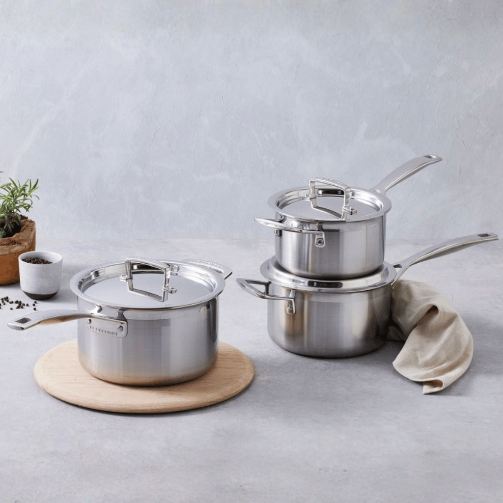 Thumbnail: 3-piece Saucepan set Image 2