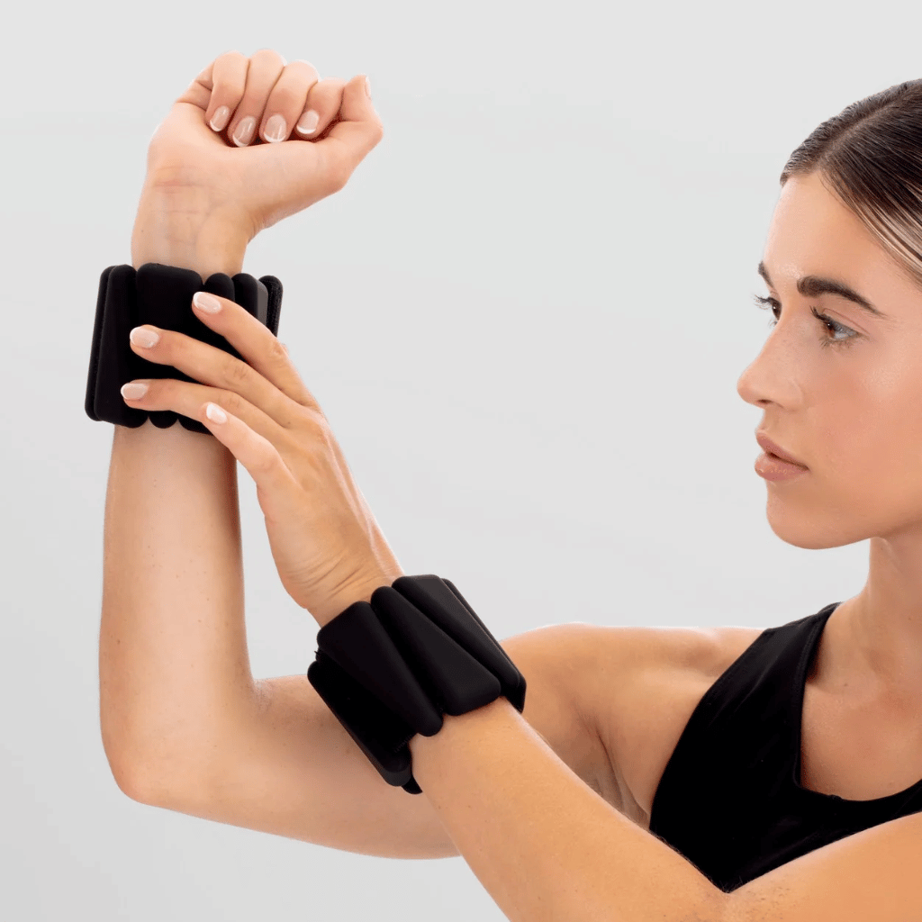 Thumbnail: Set of 2 1lb wrist & ankle weights Image 1