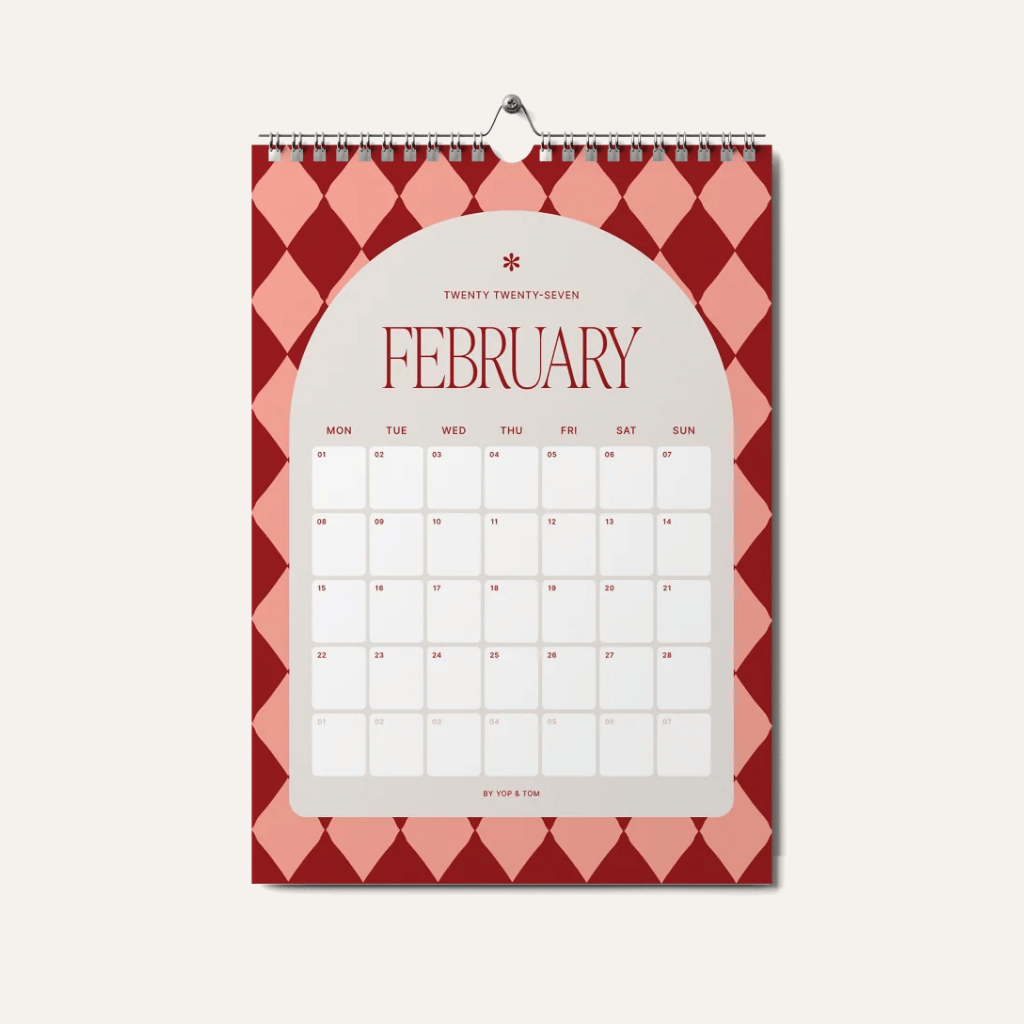 Thumbnail: 2027 A3 Wall calendar Image 3