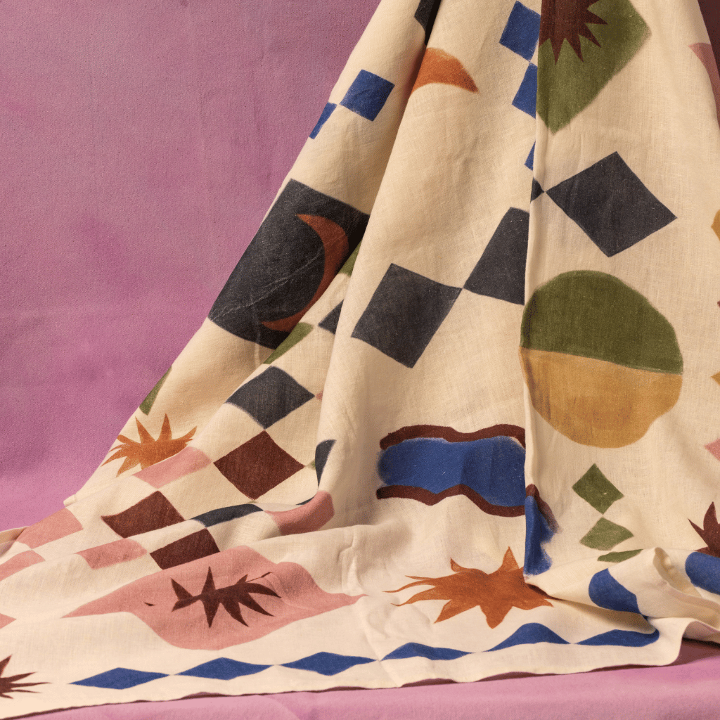 Thumbnail: Illustrated table cloth XL Image 5
