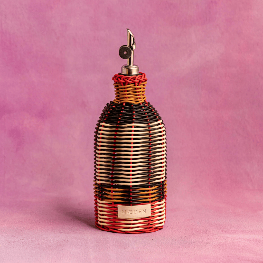 Thumbnail: Hand-woven oil pourer Image 5