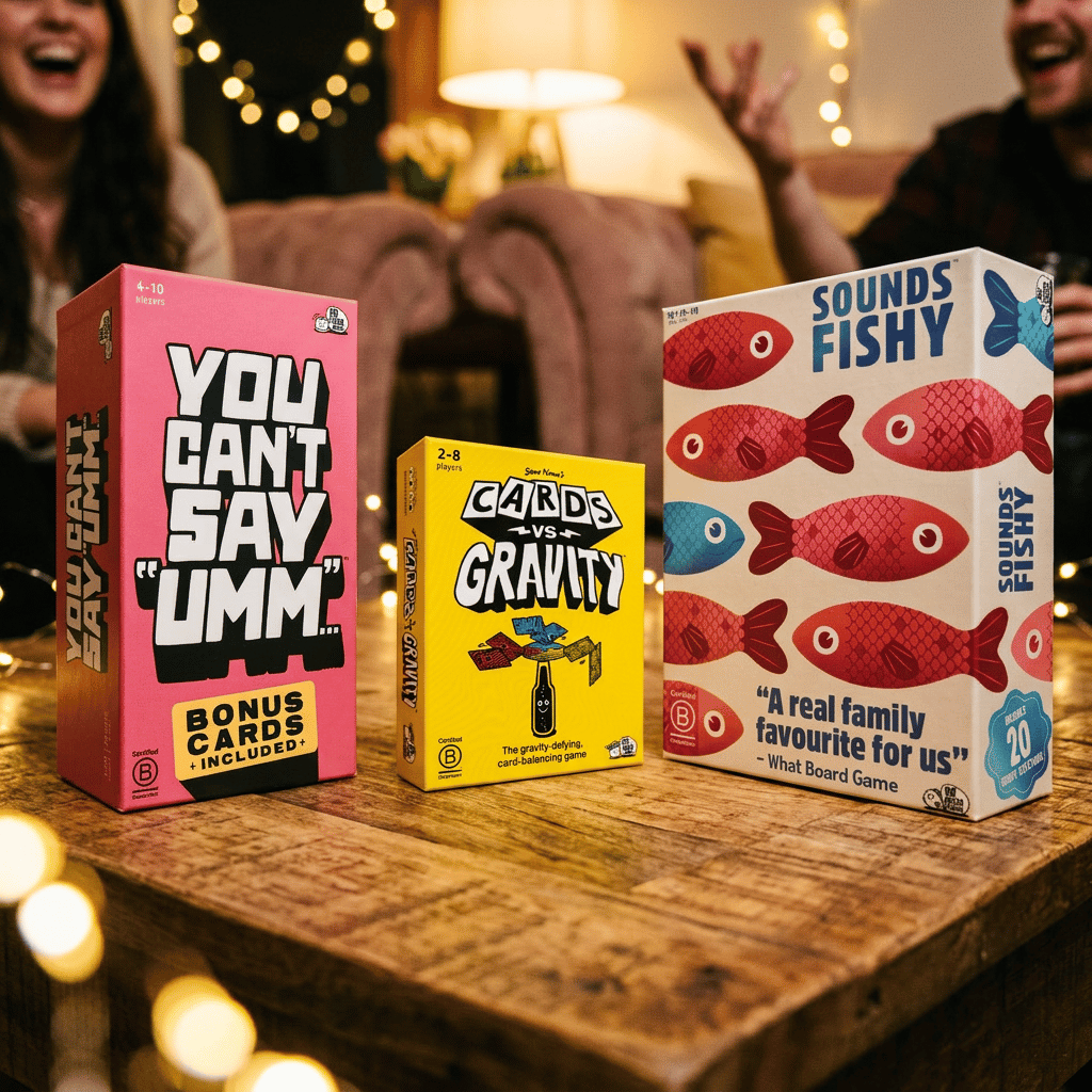 Thumbnail: Party game trio Image 1