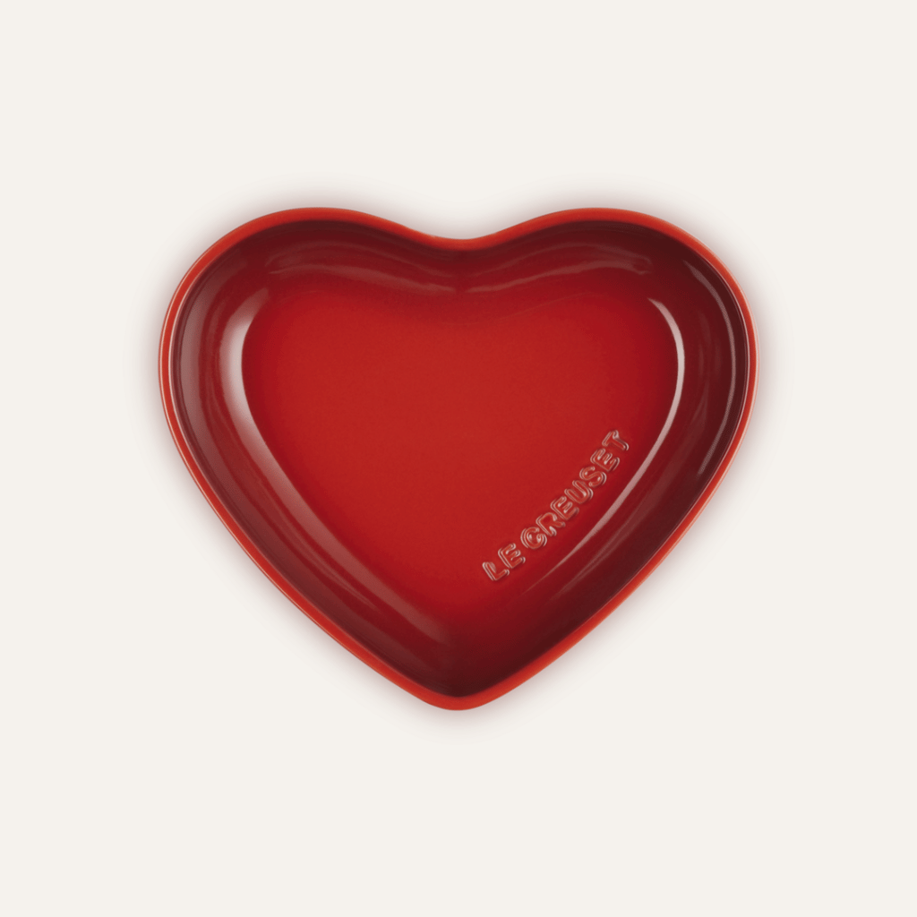 Thumbnail: Stoneware heart bowl or plate Image 5