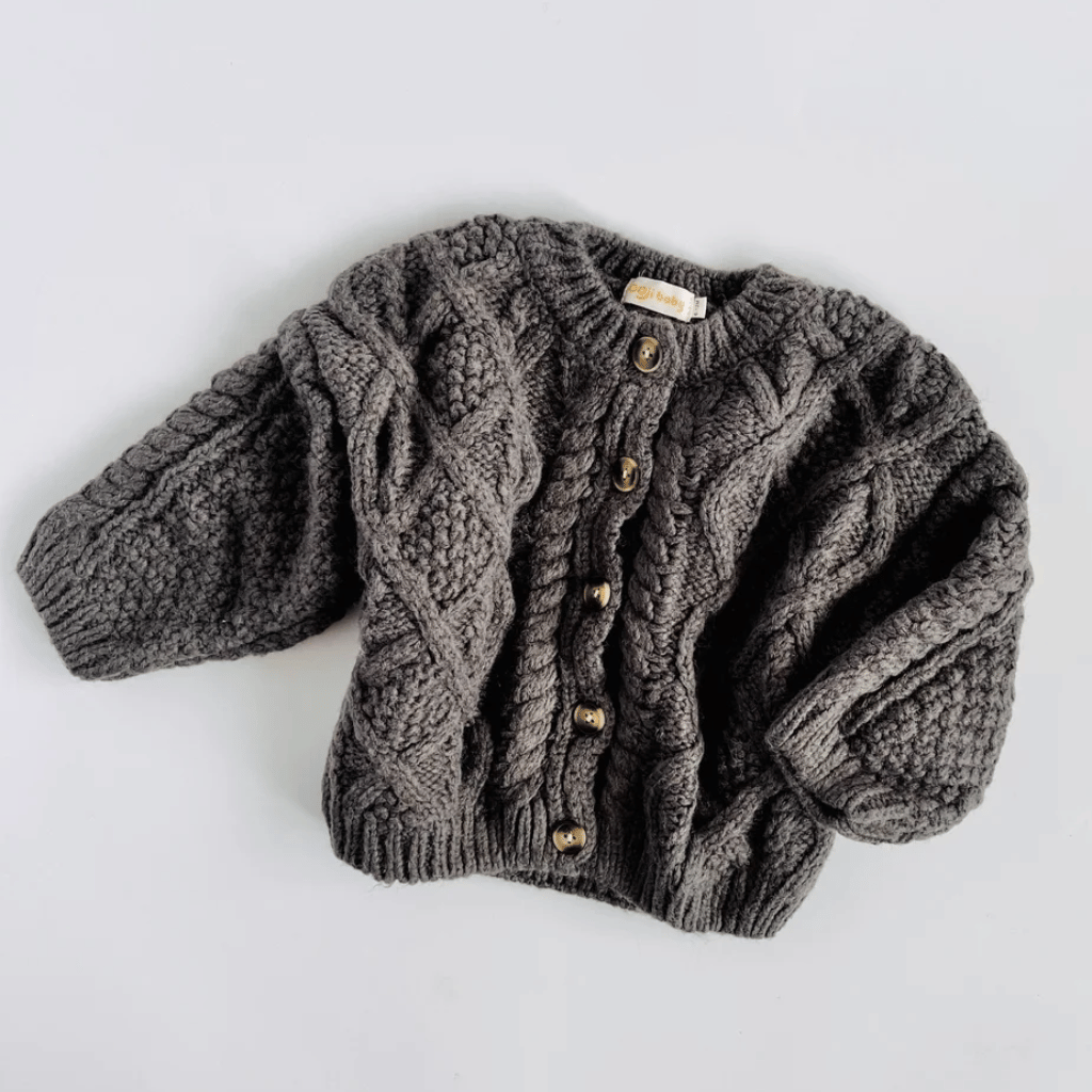 Thumbnail: Cable knit cardigan Image 7