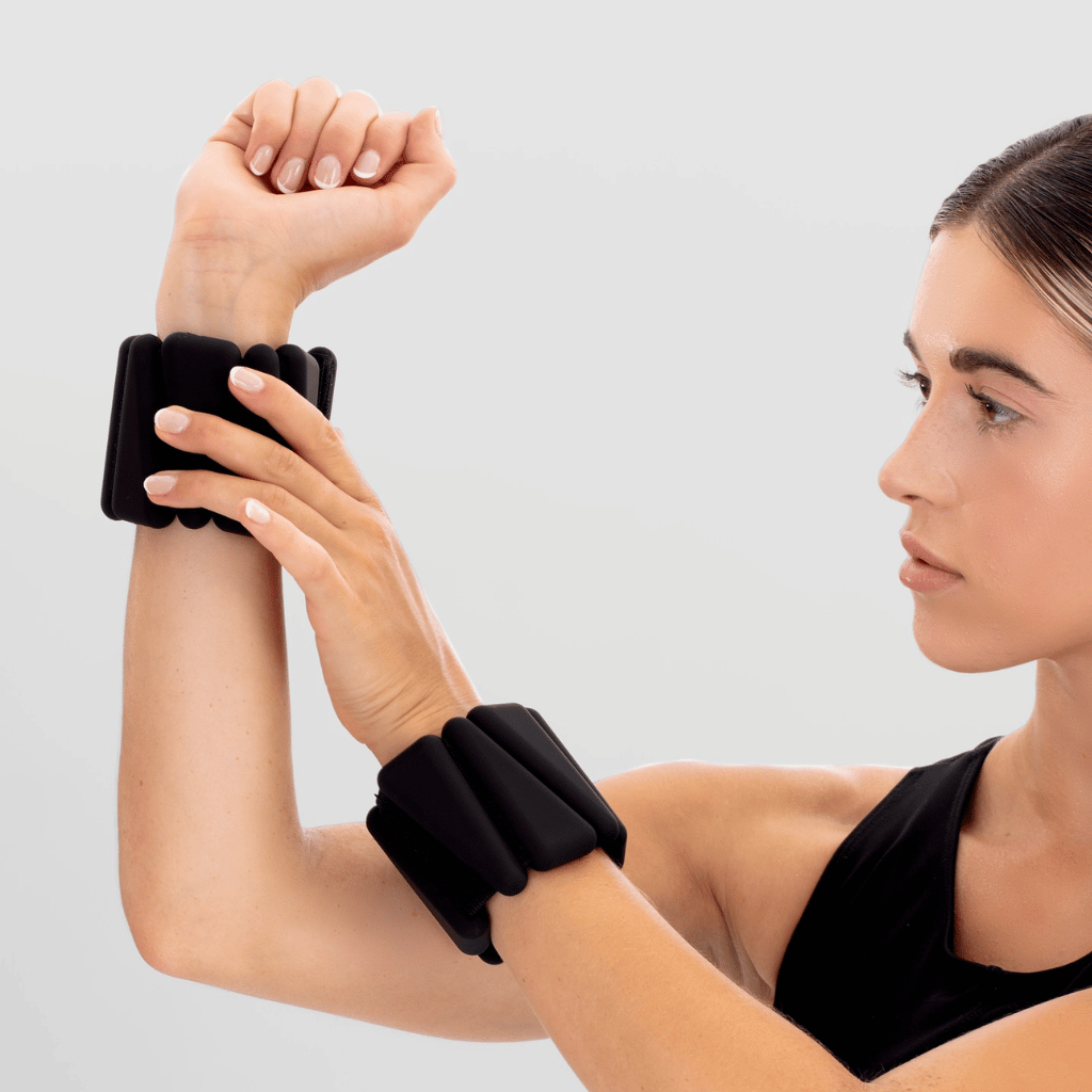 Thumbnail: Set of 2 2lb wrist & ankle weights Image 3
