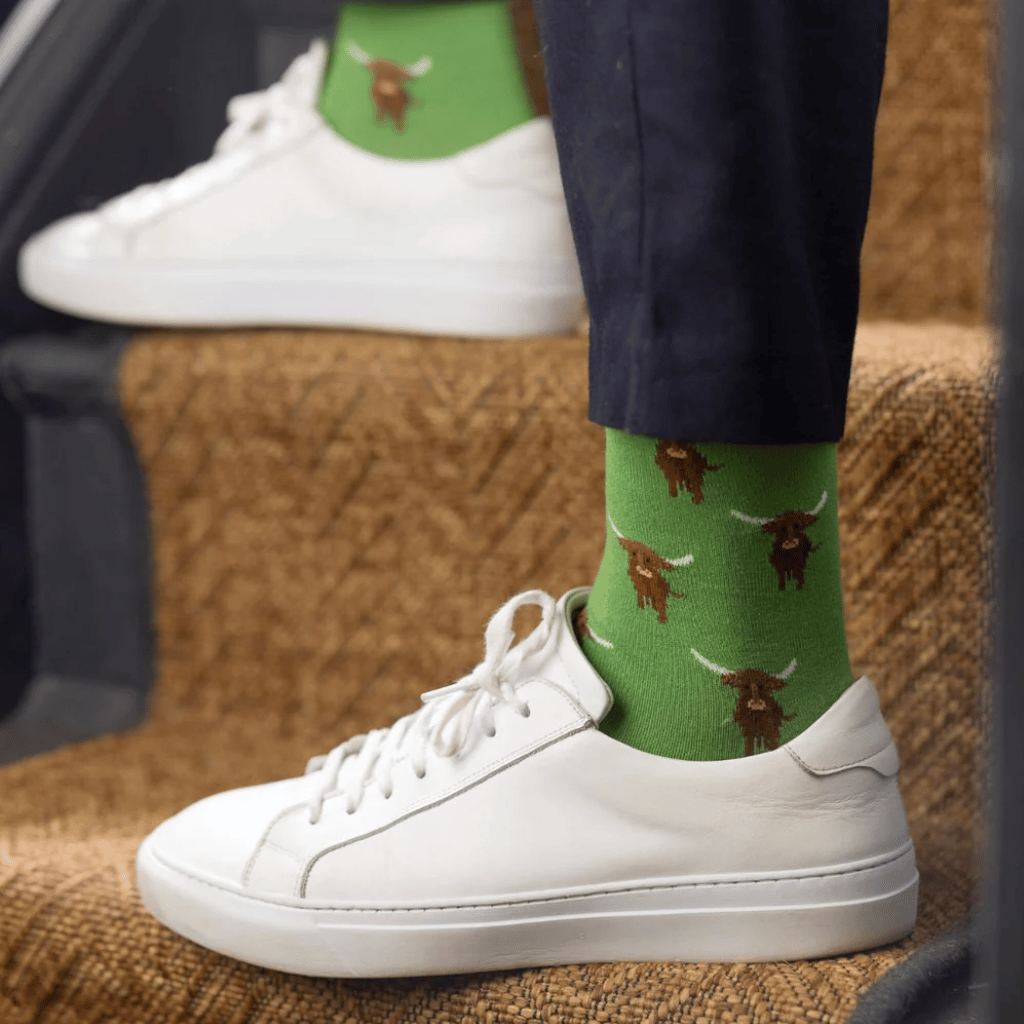 Thumbnail: 2 pairs of men's bamboo socks Image 4