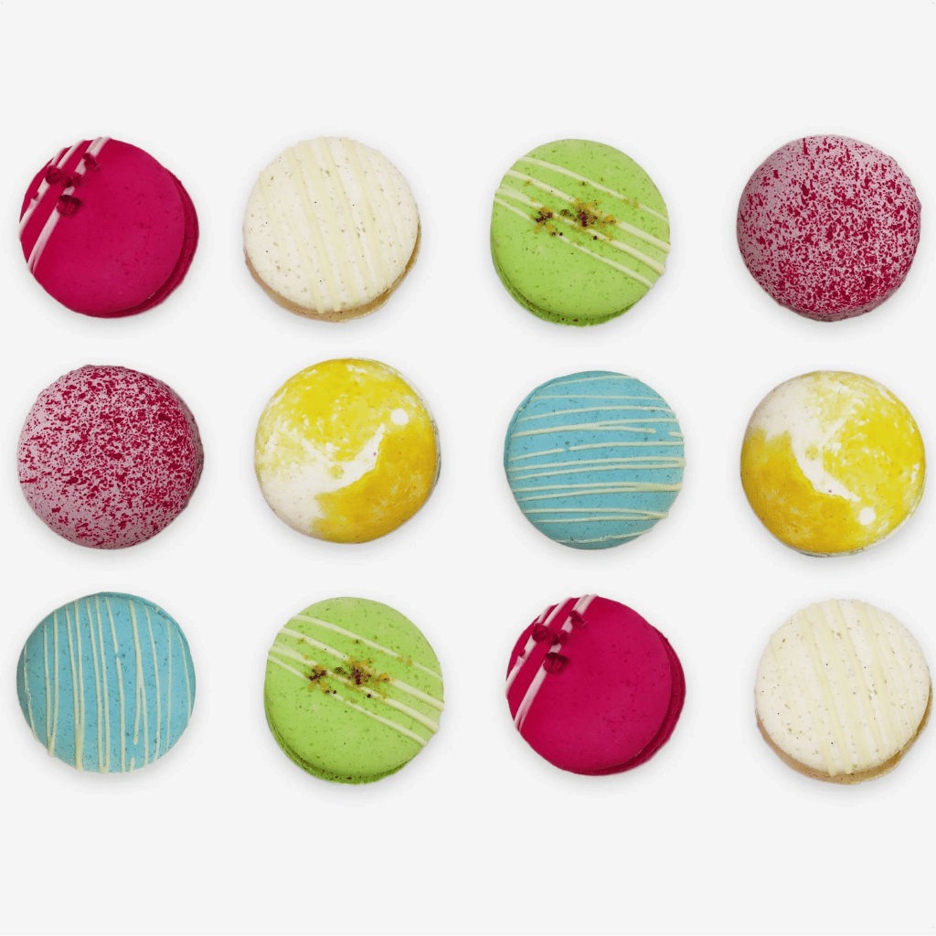Thumbnail: Rainbow macarons Image 3