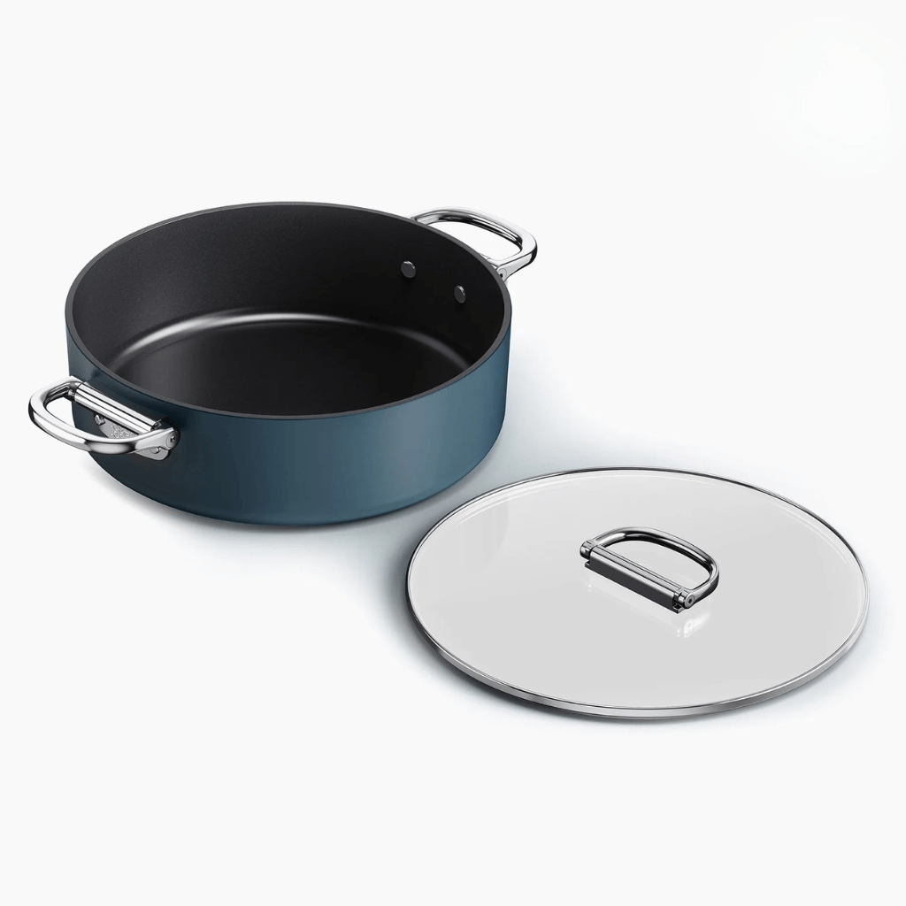 Thumbnail: Non-stick casserole pan & lid Image 3