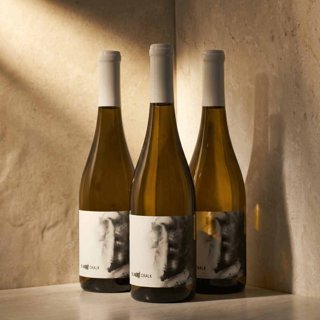Thumbnail: Three bottles of Rumour Has It Chardonnay Image 1