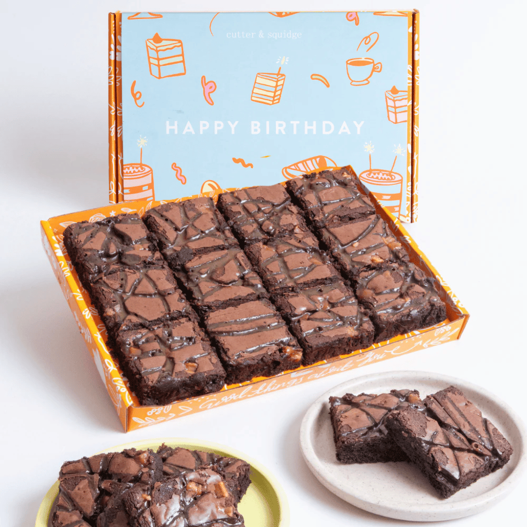Thumbnail: Birthday brownie box Image 1
