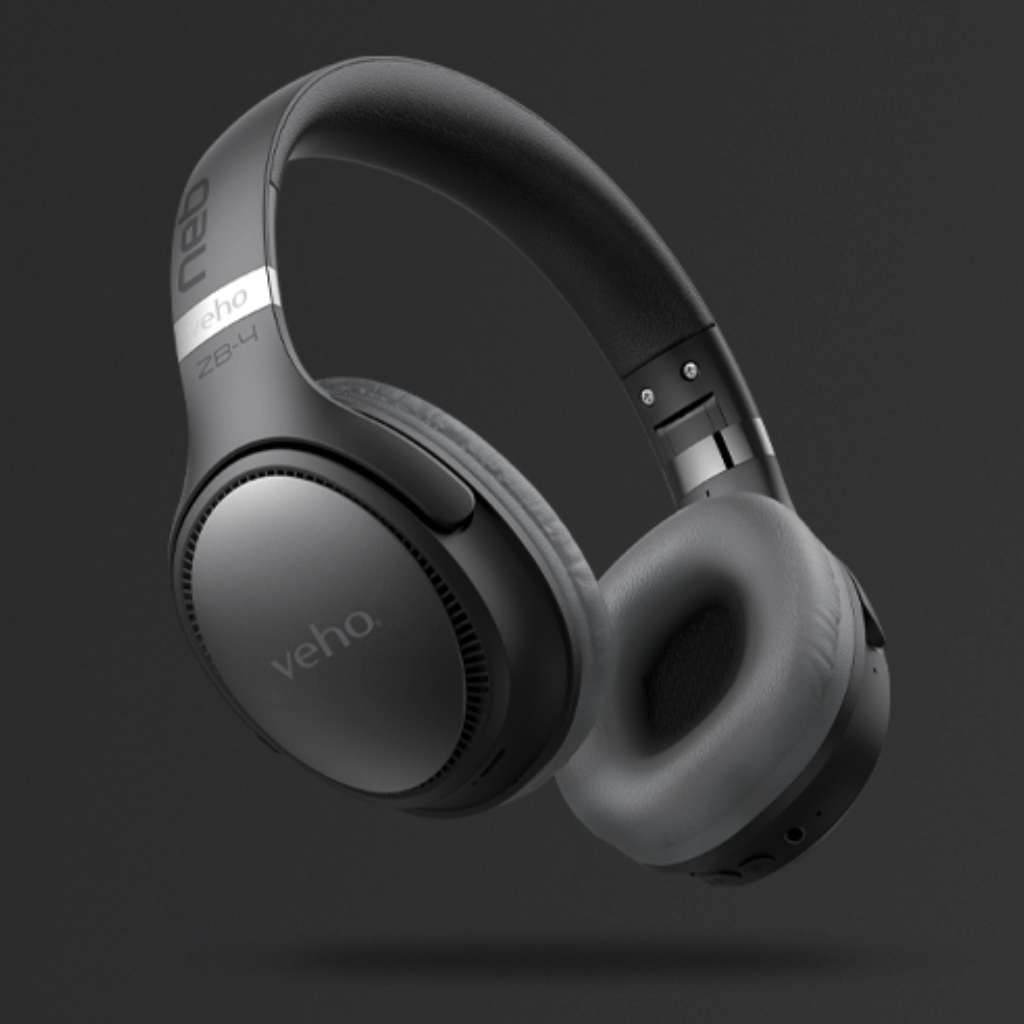 Thumbnail: Wireless headphones with microphone Image 2