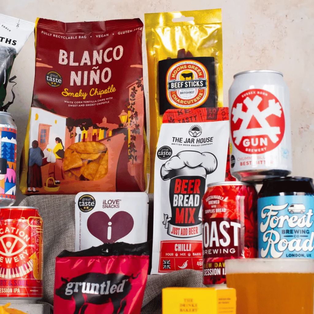 Thumbnail: Large beer & snack hamper Image 4