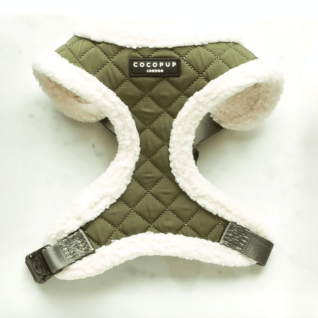 Thumbnail: Quilted dog harness Image 4