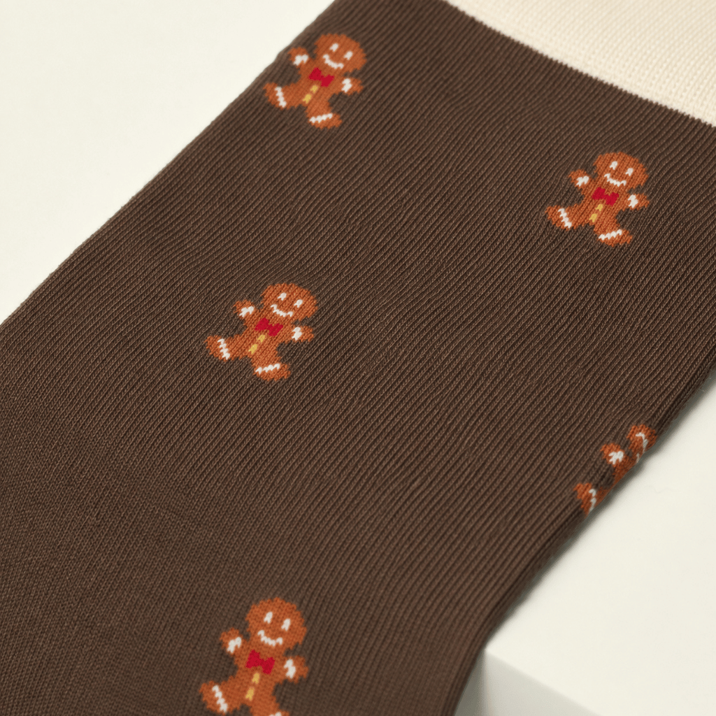 Thumbnail: 1 pair of women's festive bamboo socks Image 10