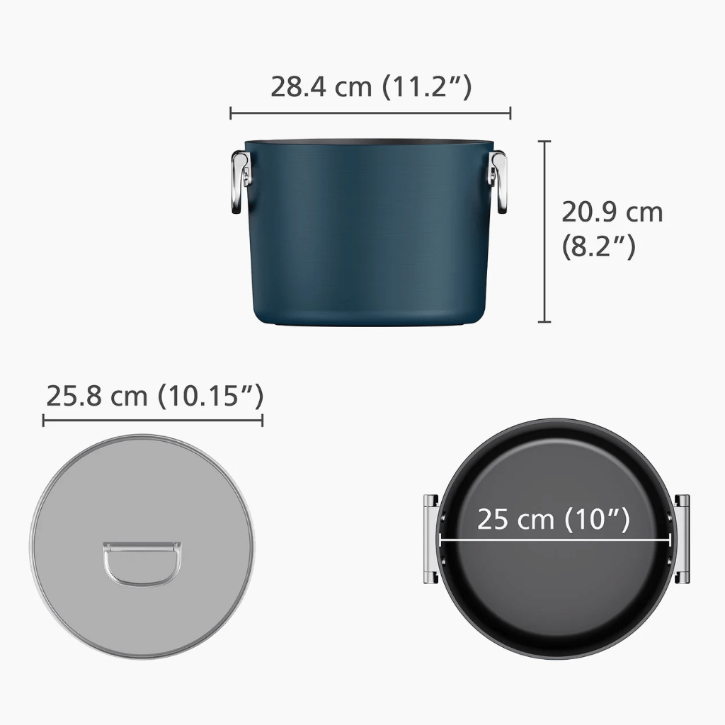 Thumbnail: Non-stick stock pot & lid Image 4