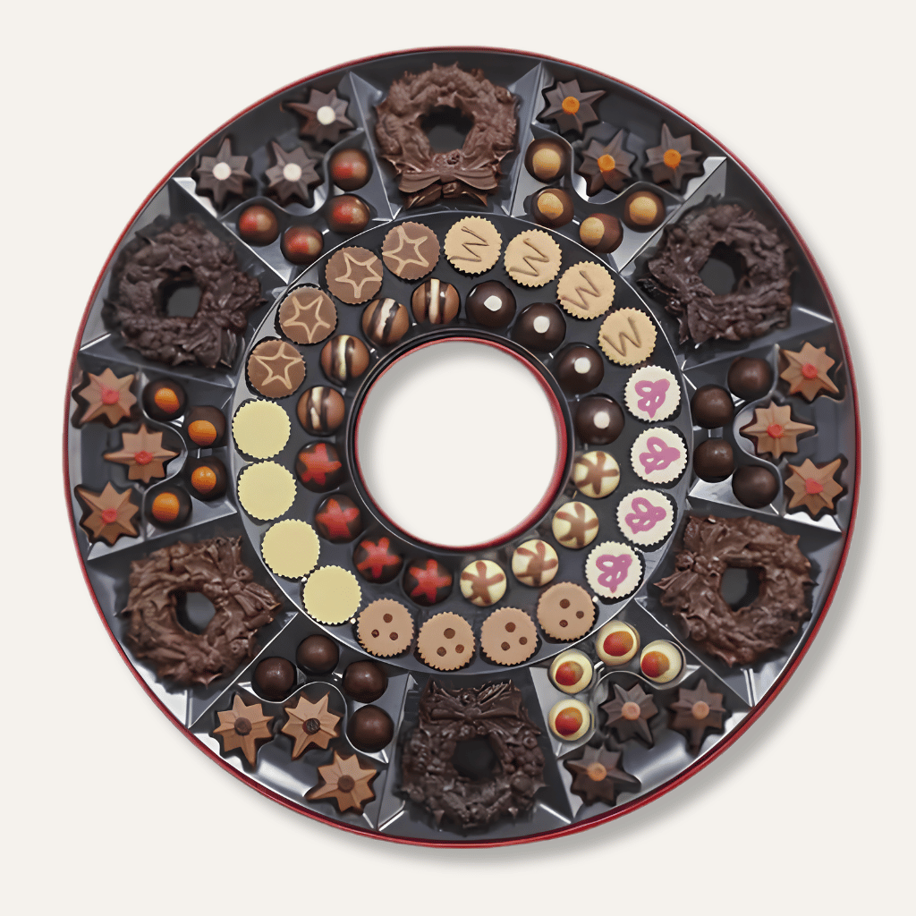 Thumbnail: The grand chocolate wreath Image 3