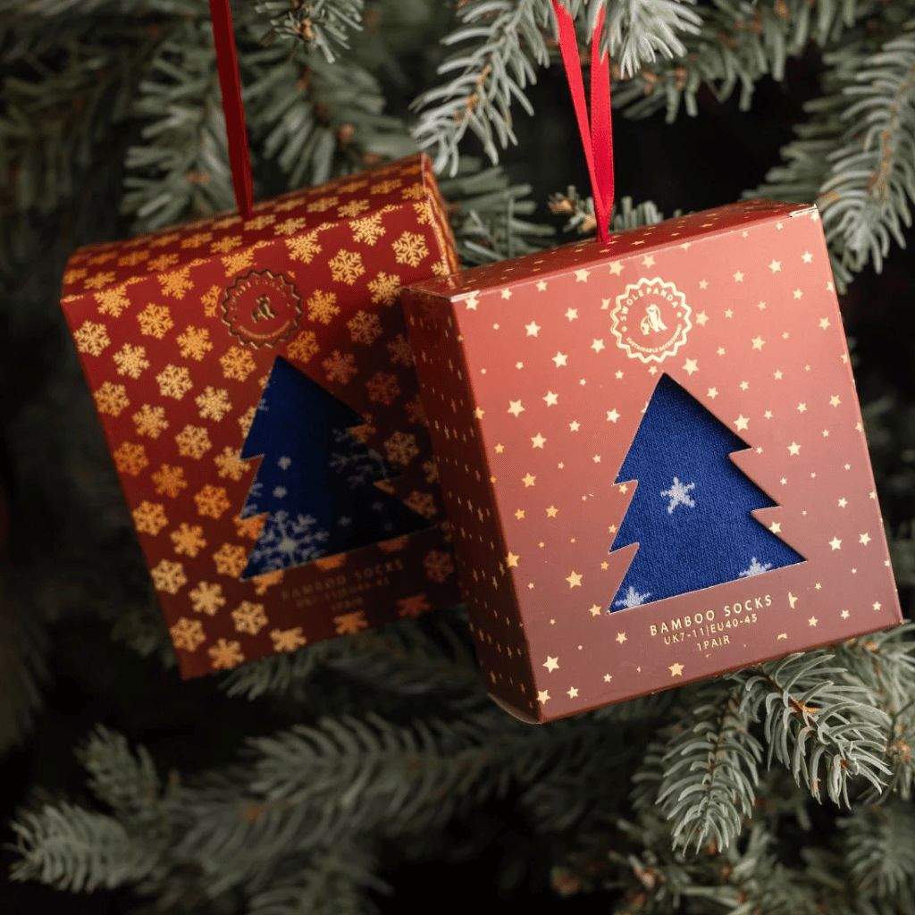 Thumbnail: Men's Christmas sock box Image 6