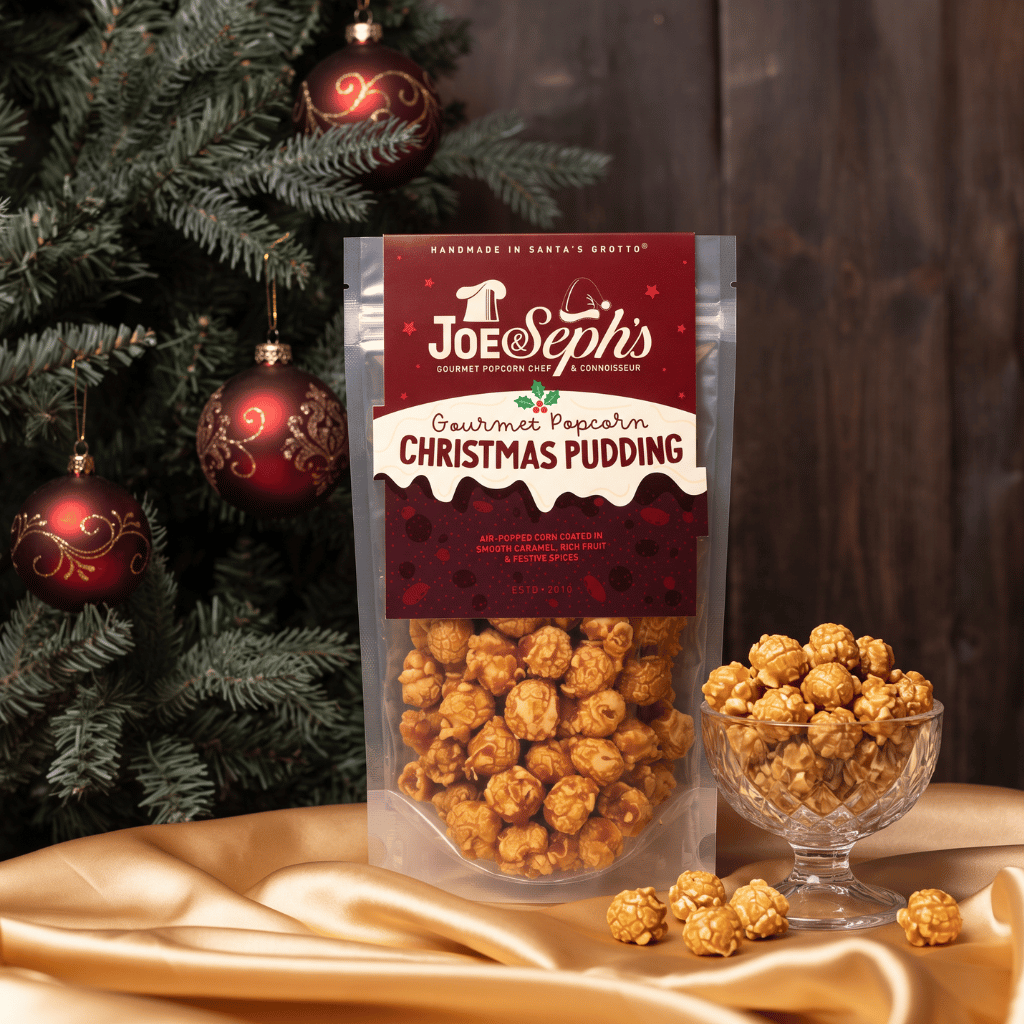Christmas pudding popcorn Image 1