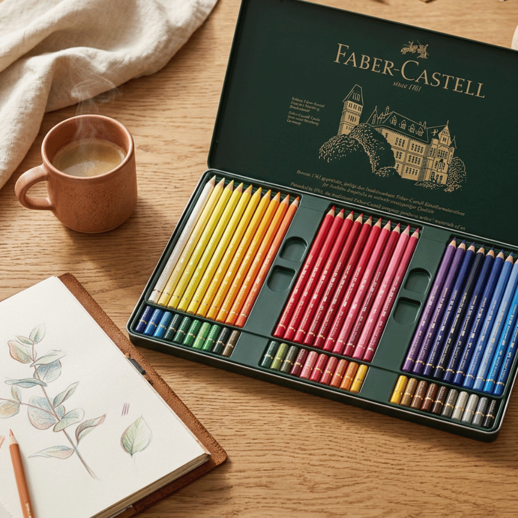 Thumbnail: Set of 60 artist's pencils Image 1