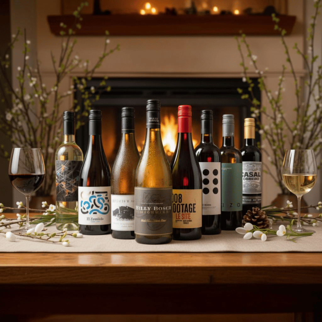 Thumbnail: 8 bottles of wine Image 1