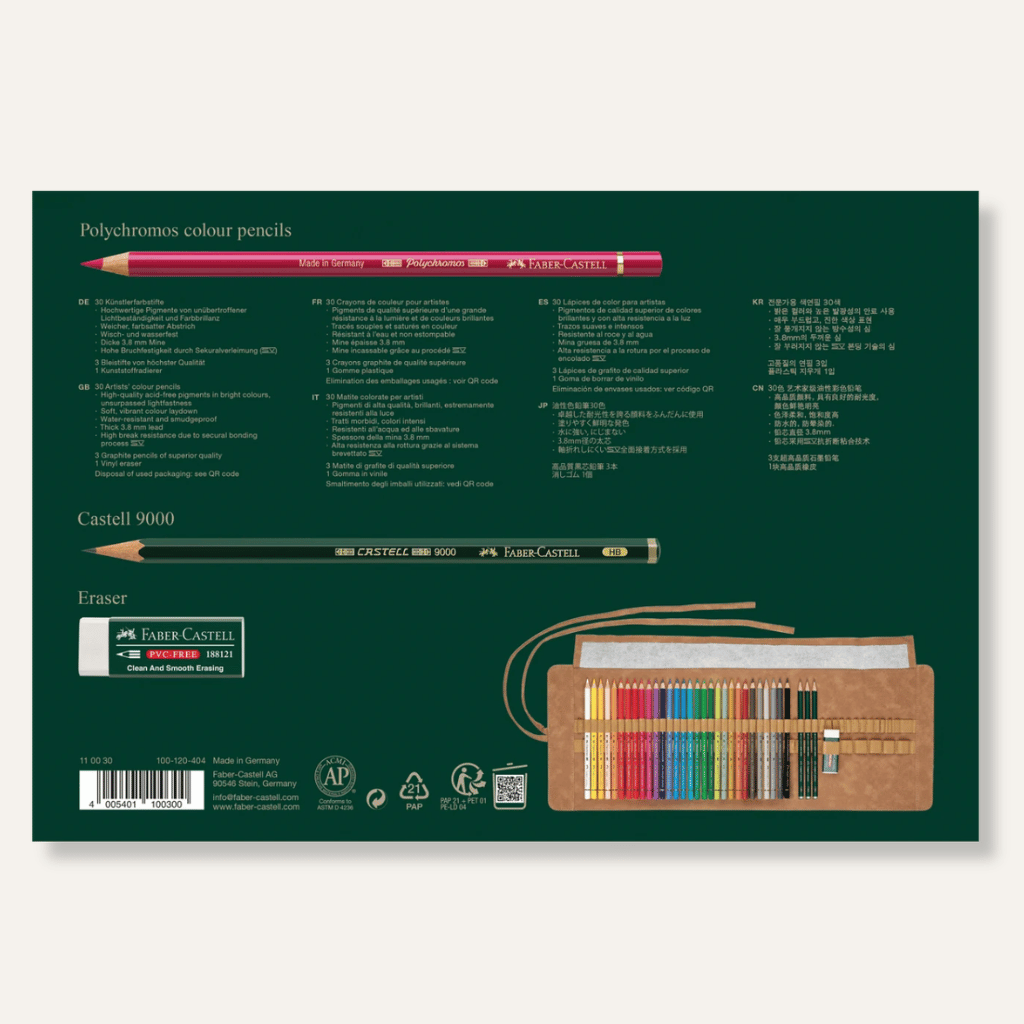 Thumbnail: Premium colour pencil roll Image 5