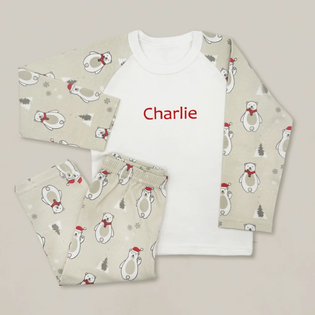 Thumbnail: Perry Polar Bear & PJ set Image 2